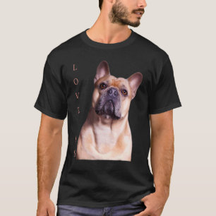 Liebe Französische Bulldogge Frenchie Mama Papa H T-Shirt