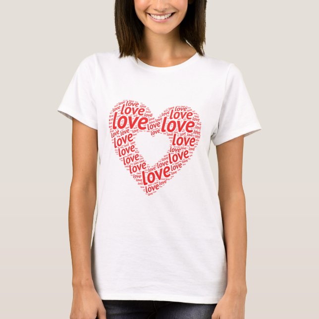 Liebe Frauen T - Shirt (Vorderseite)
