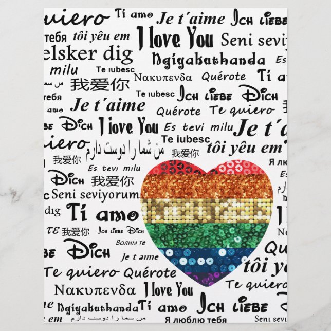Liebe Fremdsprachen (Vorderseite)