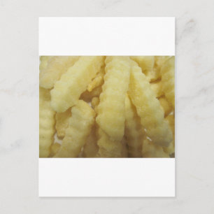 Liebe French Fries Postkarte