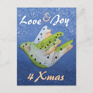 Liebe & Freude 4 Weihnachten Postkarte