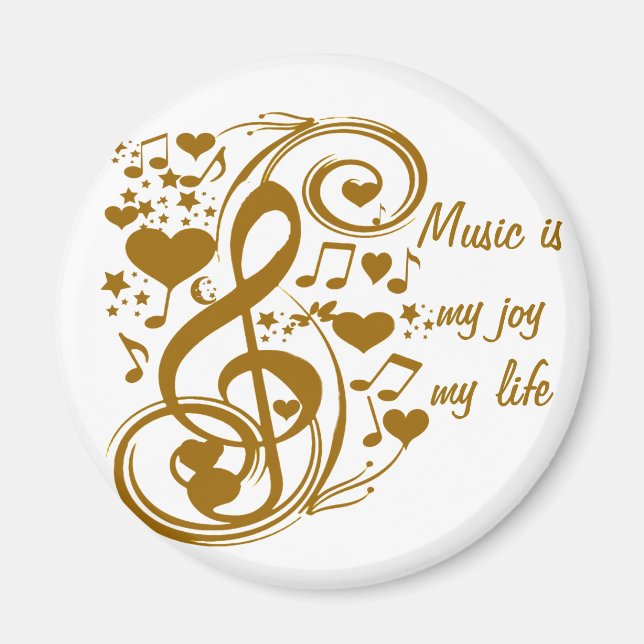 Liebe & Freude_ Magnet (Vorne)