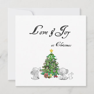 Liebe & Freude zu Weihnachten - KARTE