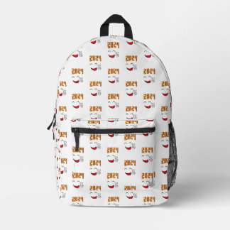 Liebe Frieden 2024 Bedruckter Rucksack