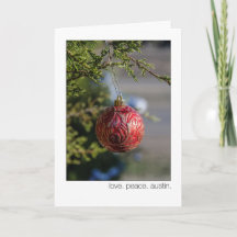 Liebe. Frieden. Austin. 360 Loop Christmas Trees