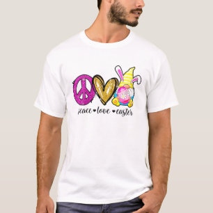 Liebe Frieden Bunny Women Kinder Ostern Kleinkind  T-Shirt