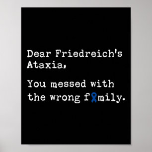 Liebe Friedreichsche Ataxie Poster