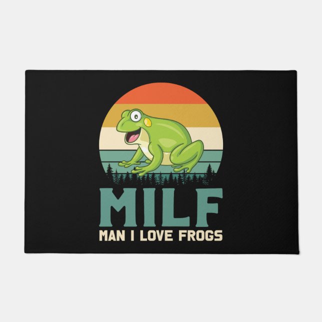 Liebe Frogs Doormat Fußmatte (Vorderseite)