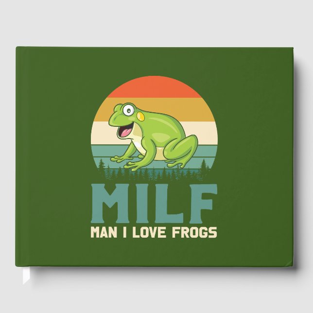 Liebe Frogs Guestbook Gästebuch (Vorderseite)