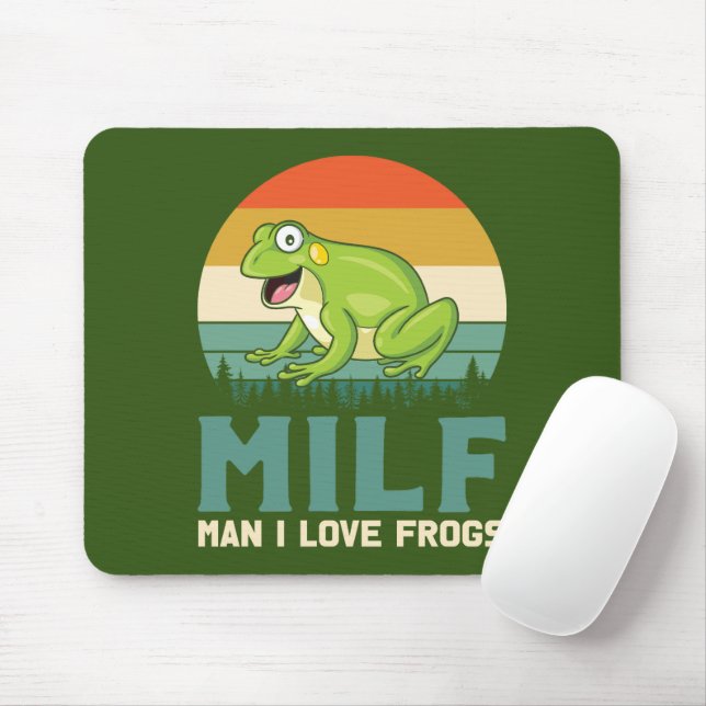 Liebe Frogs Mousepad (Mit Mouse)