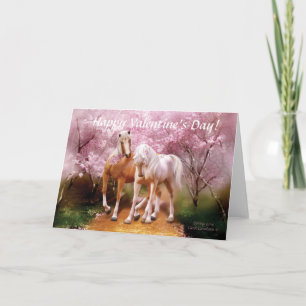 Liebe Frühling Valentinstag Kunst-Card Feiertagskarte