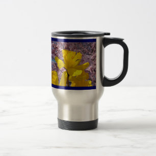 Liebe Frühlingsgetränke Pinselblüten Kaffeemaschin Reisebecher