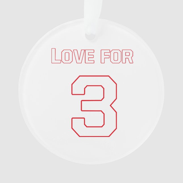 LIEBE FÜR 3 ORNAMENT (Vorderseite)