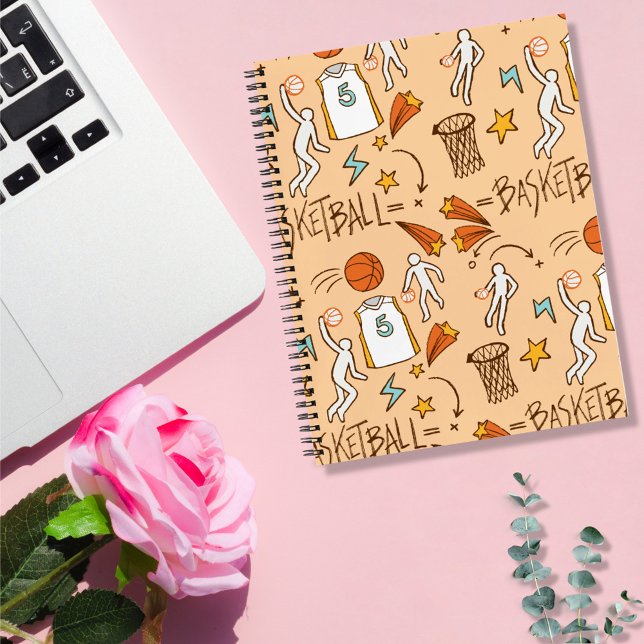 Liebe für Basketball-Notebook Notizbuch (Von Creator hochgeladen)