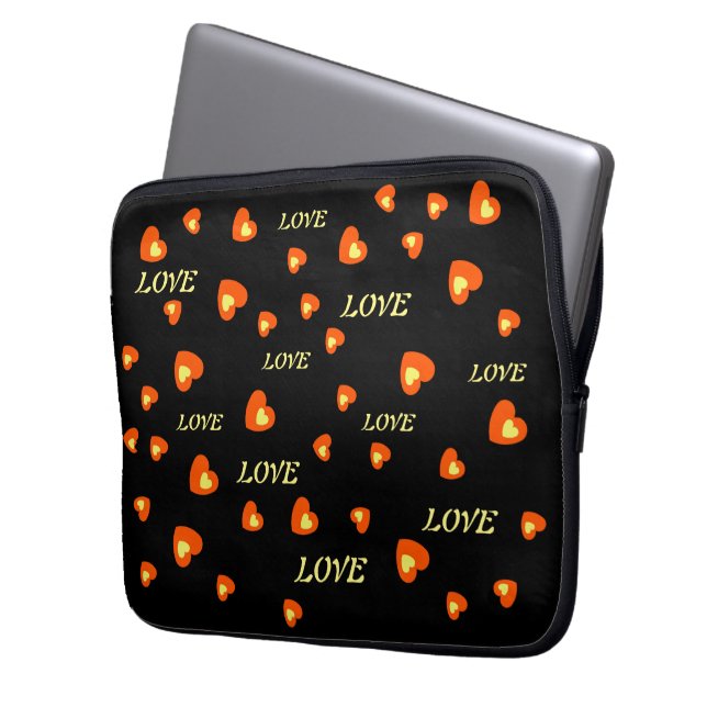 LIEBE FÜR BOYFRIEND, FREUND, HUSBAND, EHEFRAU GIFT LAPTOPSCHUTZHÜLLE (Vorderseite Links)