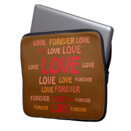 LIEBE FÜR BOYFRIEND, FREUND, HUSBAND, EHEFRAU GIFT LAPTOPSCHUTZHÜLLE