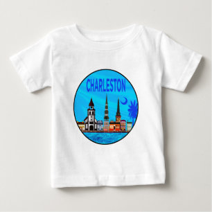 Liebe für Charleston Baby T-shirt