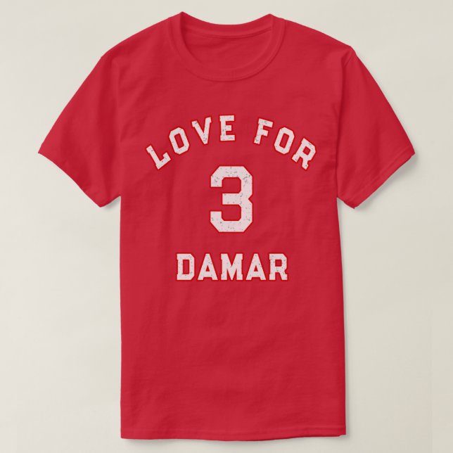 Liebe für Damar T-Shirt (Design vorne)