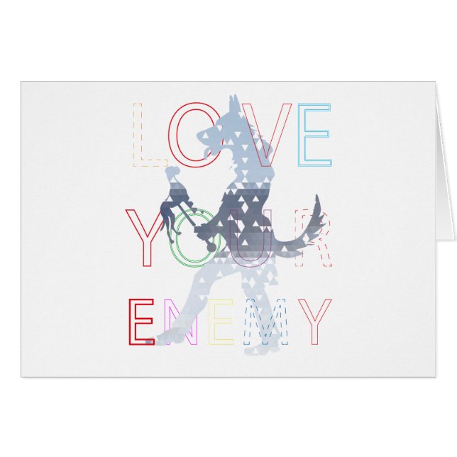 Liebe für deinen Feind (Vorderseite (Horizontal))