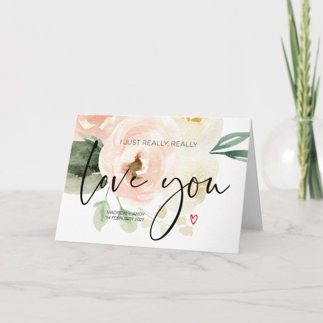 Liebe für die Zukunft, Geschenk für Ihn Karte (Vorderseite)