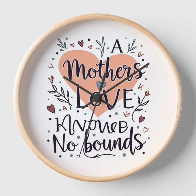 Liebe für endlose Mama Uhr (Vorderseite)