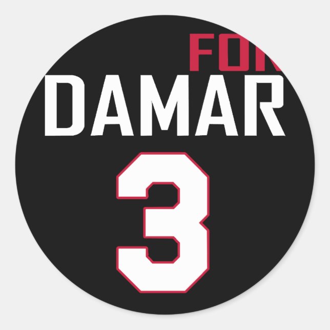 Liebe für Farbe Damar 3 Runder Aufkleber (Vorderseite)