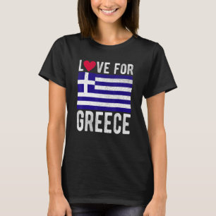 Liebe für Griechenland T-Shirt
