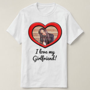 Liebe für Herzrahmen - Benutzerdefiniertes Persona T-Shirt