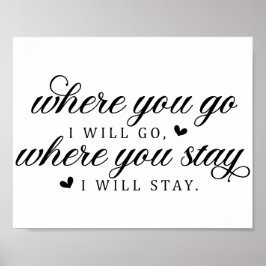 Liebe für Hochzeiten Poster