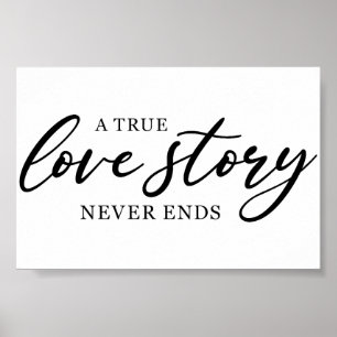 Liebe für Hochzeiten Poster