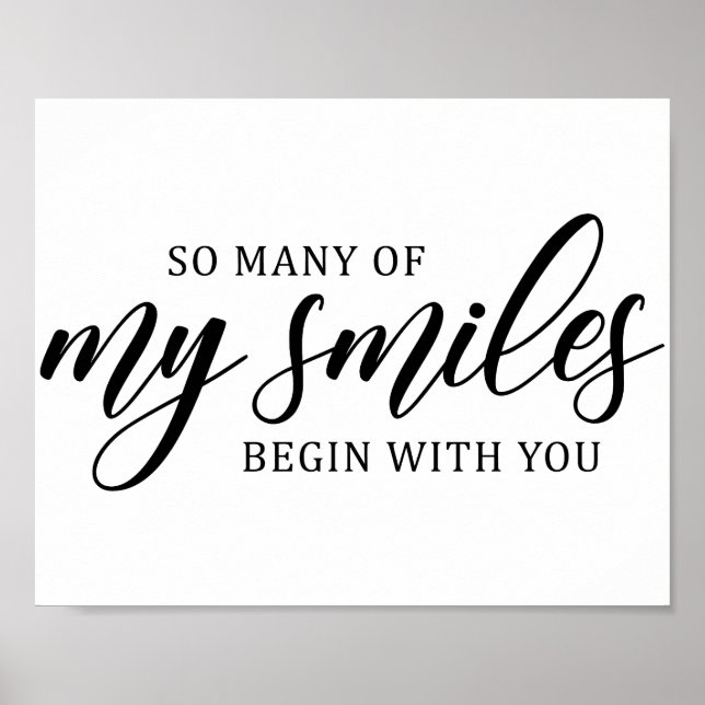 Liebe für Hochzeiten Poster (Vorne)