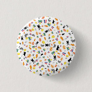 Liebe für Holland Button