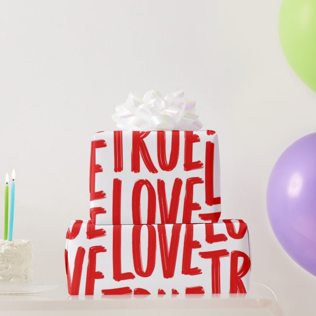 Liebe für immer  geschenkpapier (Partygeschenke)