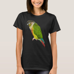 Liebe für Papagei Bird Grüne Wange T-Shirt