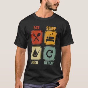 Liebe für Papierfalten Japan Origami Art T-Shirt