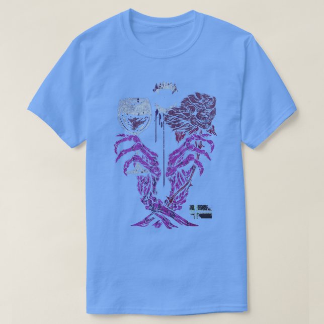LIEBE FÜR TODESVIOLET T-Shirt (Design vorne)