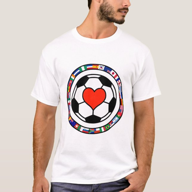 Liebe-Fußball 2010 T-Shirt (Vorderseite)