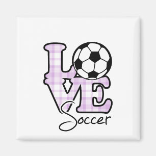 Liebe-Fußball Magnet