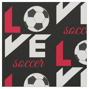 Liebe Fußball Stoff