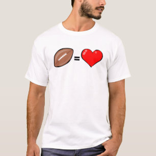 Liebe Fußball T-Shirt