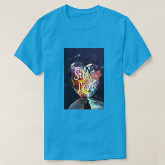 Liebe Galaxy Herzunisex T - Shirt (Design vorne)