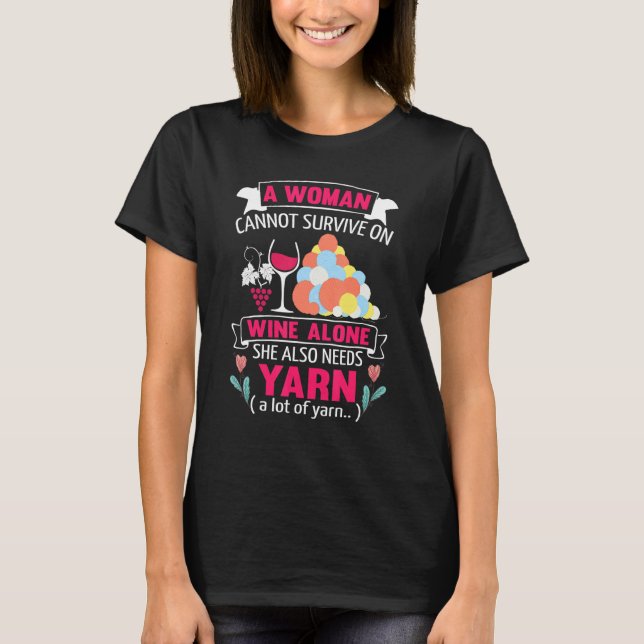 Liebe Garne und T-Shirt zum Knetknettieren (Vorderseite)