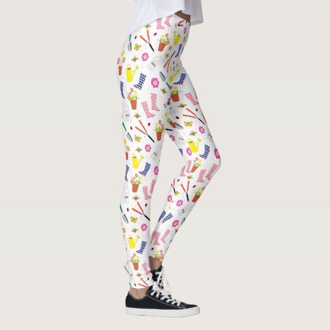 Liebe Gartengartengeräte und -geräte Leggings (Rechts)