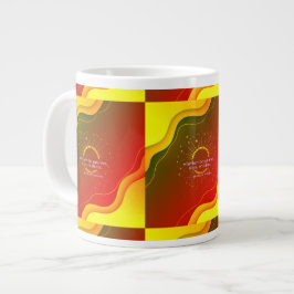 Liebe, gegründet auf Dankbarkeit | Inspirierendes Jumbo-Tasse