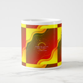 Liebe, gegründet auf Dankbarkeit | Inspirierendes Jumbo-Tasse