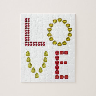 Liebe Gemstone Puzzle