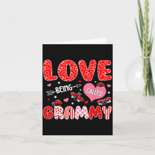 Liebe genannt Grammy Valentine Muttertag Karte