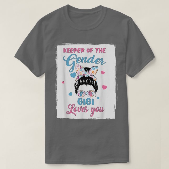 Liebe Gender Gigi Sie Niedlich Frauen Gen T-Shirt (Design vorne)