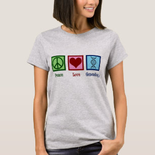 Liebe Genealogie T-Shirt