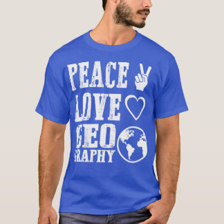 Liebe - Geografie 1 T-Shirt